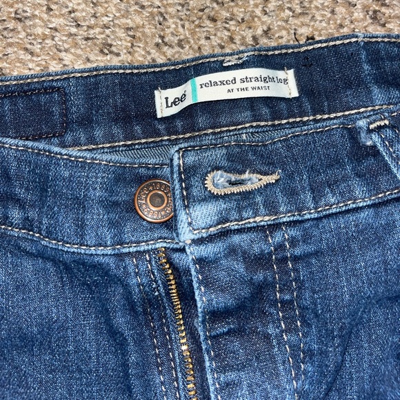 Lee Straight Leg Jeans - Picture 4 of 4